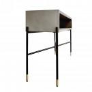 Modrest Walker Modern Concrete & Metal Console Table