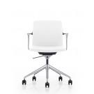 Modrest Sundar - Modern Grey Mid Back Conference Office Chair image