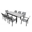 Renava Marina - Grey Outdoor Dining Table Set