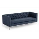 Divani Casa Garcia - Dark Grey Fabric Sofa image