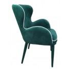 Modrest Tigard Modern Green Fabric Dining Chair