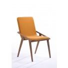 Zeppelin - Modern Orange Dining Chair (Set of 2)