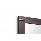 Modrest Moontide - Modern Smoked Ash & Gold Mirror