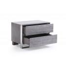 Modrest Arlene Modern Grey Elm Nightstand