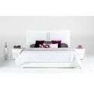 Modrest Nicla Italian Modern White Bed