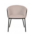 Modrest Nillie - Modern Beige & Grey Dining Armchair image