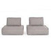 Divani Casa Nolden - Modern Grey Fabric Modular Sectional Sofa image