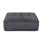 Divani Casa Nolden - Waterproof Dark Grey Fabric Ottoman