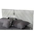 Nova Domus Alexa Italian Modern Grey Bed