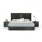 Modrest Ari Italian Modern Grey Nightstand image