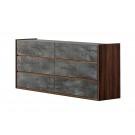 Nova Domus Rado Modern Walnut & Stucco Dresser