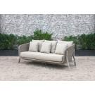 Renava Carillo Outdoor Beige Wicker Sofa Set