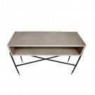 Modrest Walker Modern Concrete & Metal Console Table