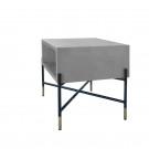 Modrest Walker Modern Concrete & Metal End Table