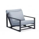 Renava Boardwalk Outdoor Grey Lounge Chair Set