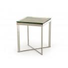 Modrest Santiago Modern Rectangular Wood Mosaic End Table image