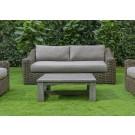 Renava Sapelo Outdoor Beige Wicker Sofa Set