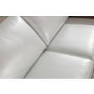 Divani Casa Cordova Modern Bronze & White Leather Sofa Set