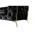 Divani Casa Sheila - Transitional Black Fabric Chair