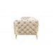 Divani Casa Sheila - Transitional Light Beige Fabric Loveseat image