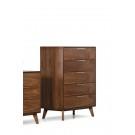 Nova Domus Soria Modern Walnut Chest image