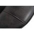 Divani Casa Susan Modern Dark Grey Leatherette Lounge Chair