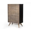 Nova Domus Tabitha Modern Dark Brown Recycled Pine Chest