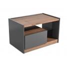 Modrest Tara - Modern Walnut Nightstand