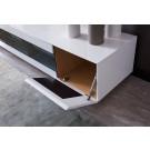 Modrest Frost Modern Small White TV Unit