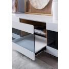 Modrest Frost Modern Small White TV Unit