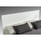 Nova Domus Valencia Contemporary White Bed