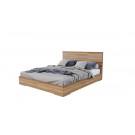 Nova Domus Lorenzo Italian Modern Light Oak Bed