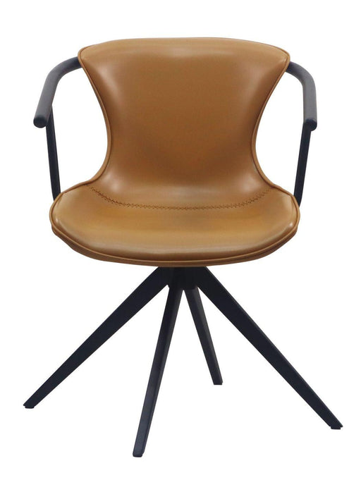 Modrest Maureen - Modern Camel & Black Dining Chair image