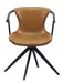 Modrest Maureen - Modern Camel & Black Dining Chair image