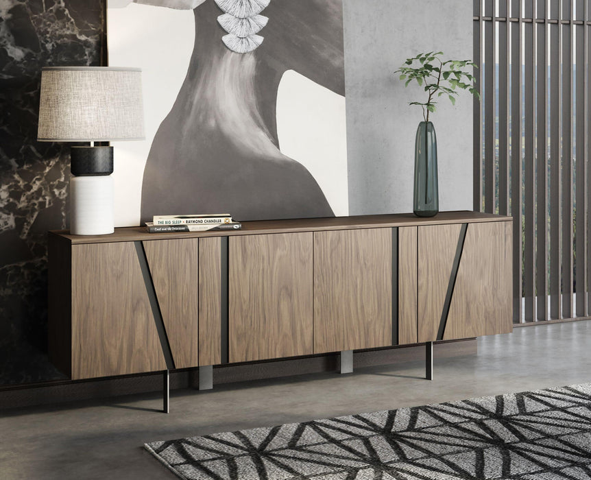 Modrest Mario - Modern Walnut Veneer Buffet image