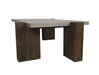 Modrest Milton - Dark Grey & Walnut Square Coffee Table image