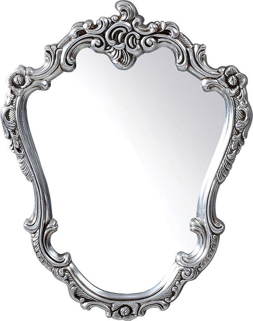 Modrest PU023 - Transitional Black Round Mirror image