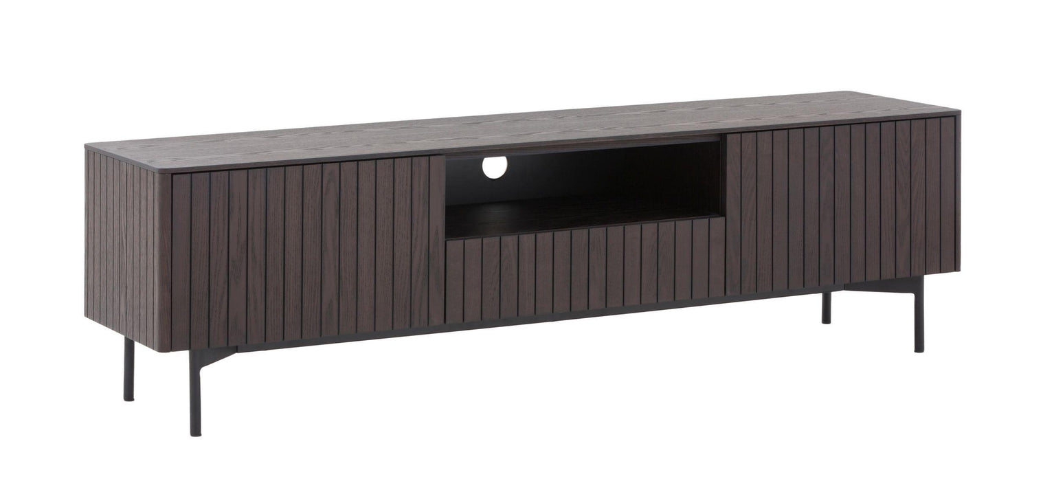 Modrest Calhoun - Modern Smoked Ash TV Stand image