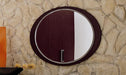 Miss Italia Italian Modern Wenge Mirror image