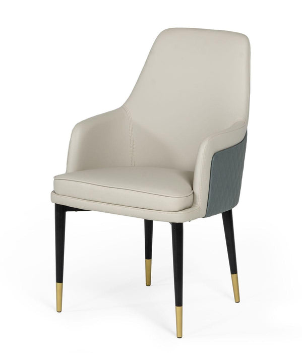 Modrest Duval Modern  Grey Dining Chair image