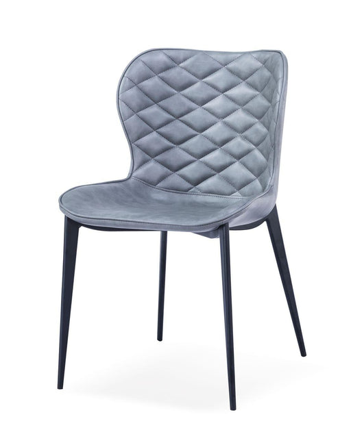 Modrest Felicia - Modern Grey & Black Dining Chair (Set of 2) image