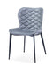 Modrest Felicia - Modern Grey & Black Dining Chair (Set of 2) image