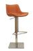 Modrest Hopkin - Modern Cognac Eco-Leather Bar Stool image