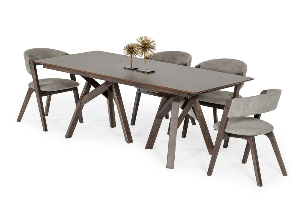 Modrest Grover - Modern Dark Wenge Dining Table image