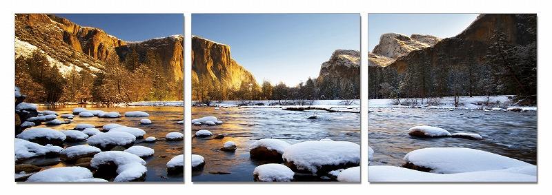 Modrest Yosemite 3-Panel Photo On Canvas image