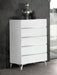 Nova Domus Angela - Italian Modern White Chest image