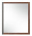 Nova Domus Palermo - Italian Modern Faux Concrete & Walnut Mirror image