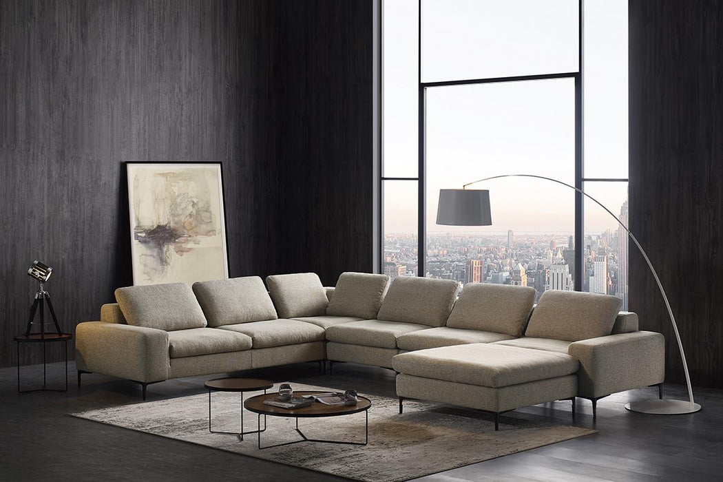 Divani Casa Cascade Modern Sectional Sofa