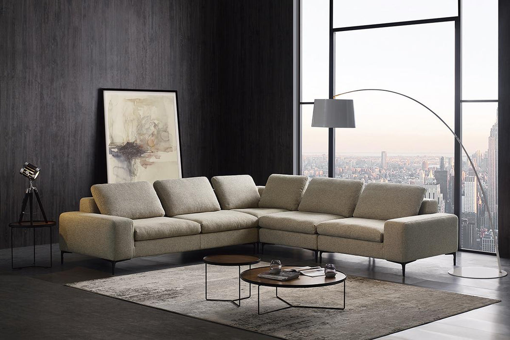 Divani Casa Cascade Modern Sectional Sofa