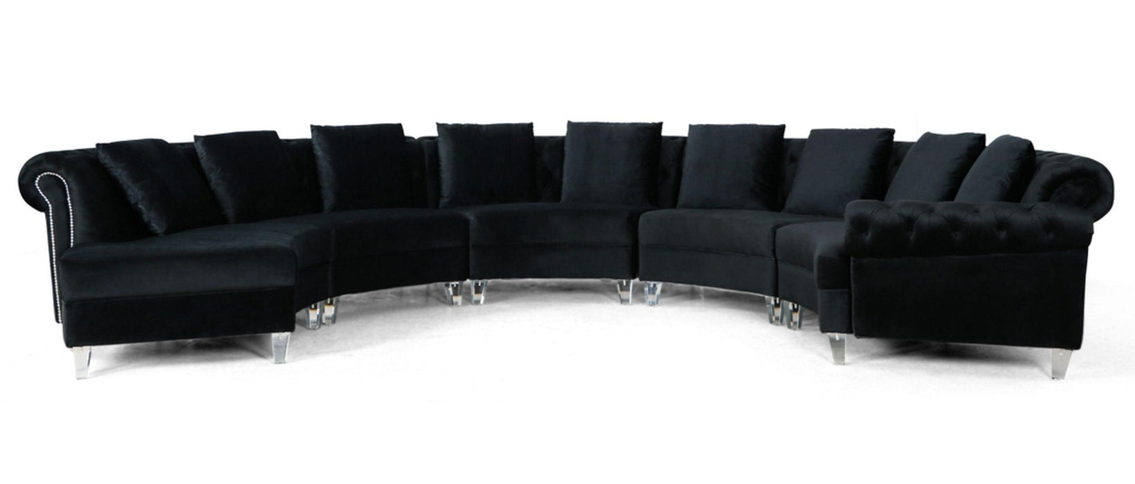 Divani Casa Darla Modern Sectional Sofa